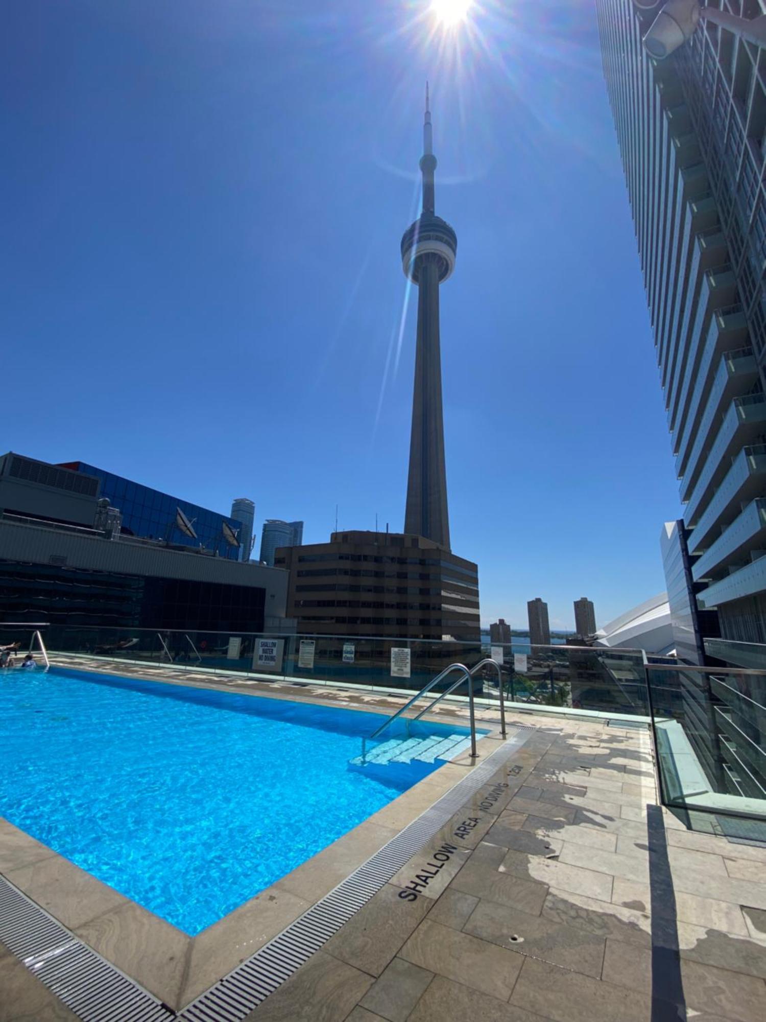 Central Toronto Suite - Free Parking, City Views, Near Cn Tower Luaran gambar